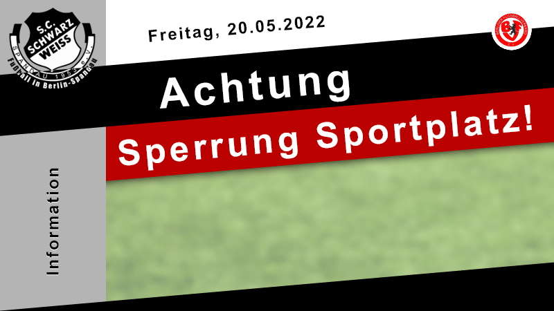 Sperrung des Sportplatzes post thumbnail image