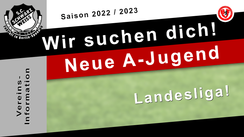 A-Jugend sucht dich für die Landesliga! post thumbnail image