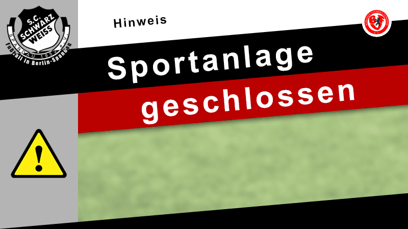 Sportanlage am Frauentag geschlossen post thumbnail image